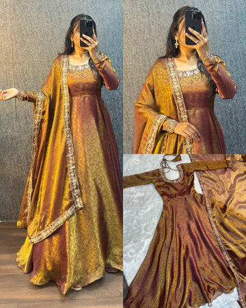Fully stitched anarkali suit ✨