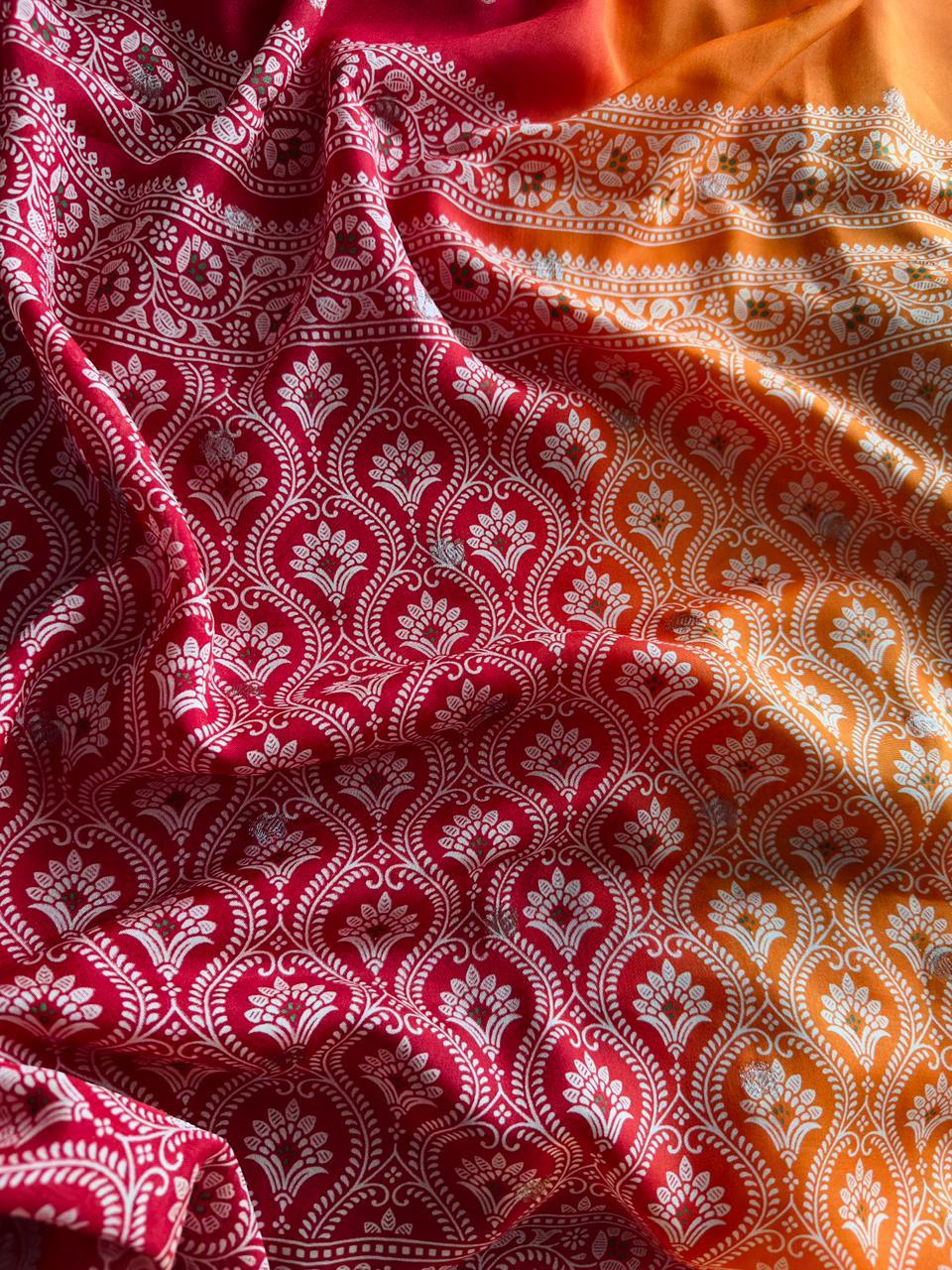 HEAVY JEQARD BORDER SAREE