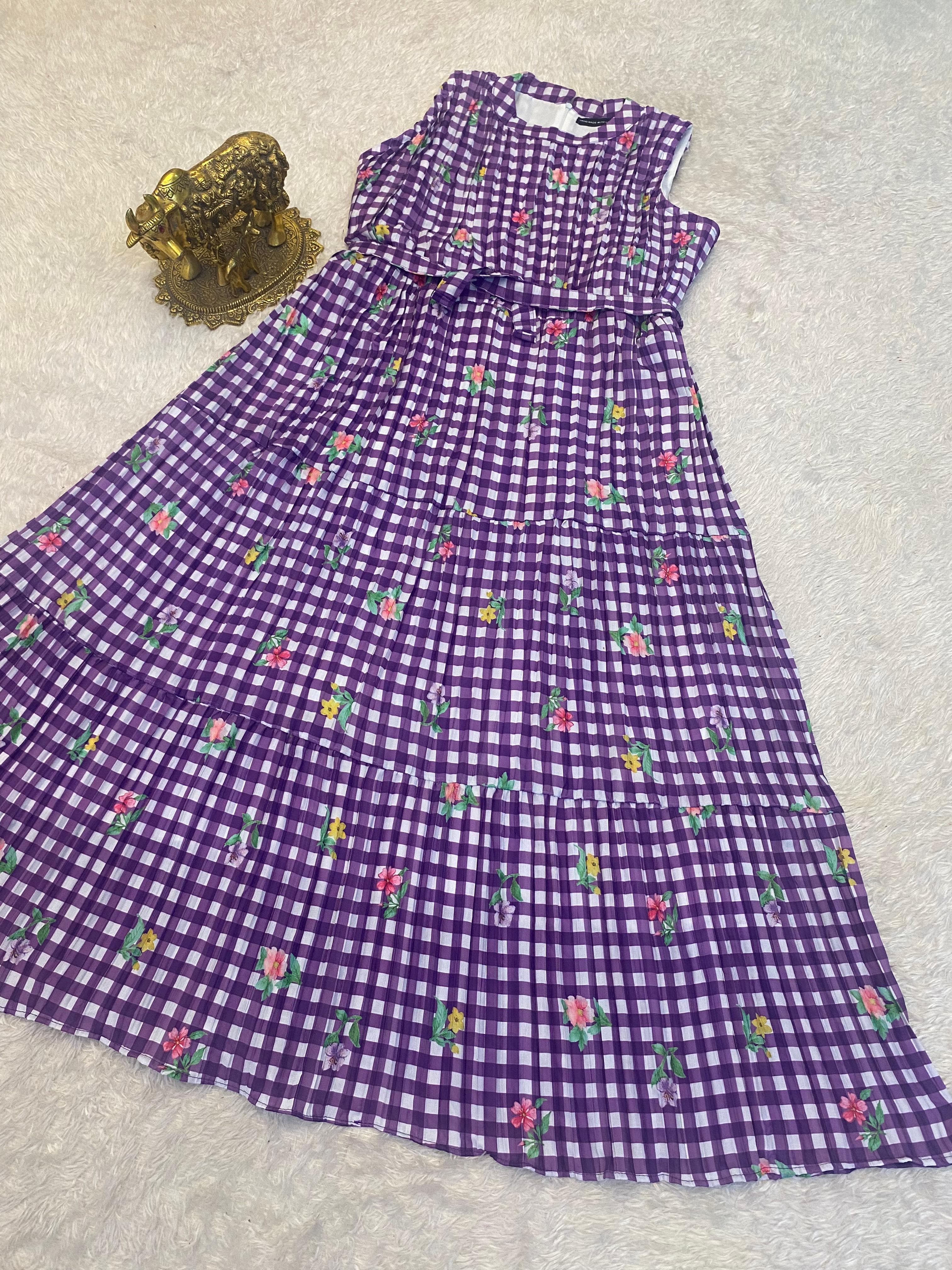 Stylish  Tiered Midi  dress👗