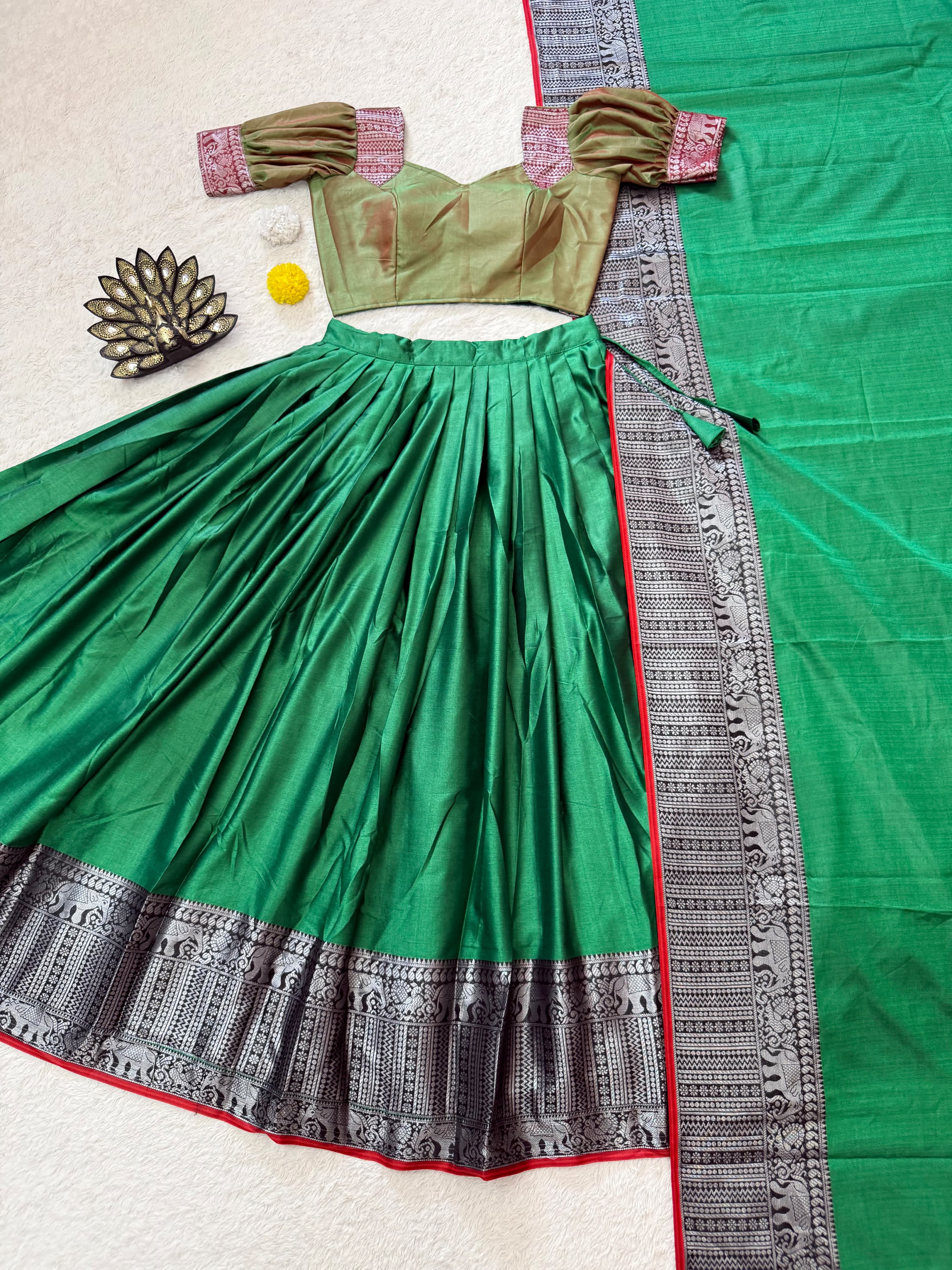 Bhagyalakshmi fully stitched lehenga set ✨