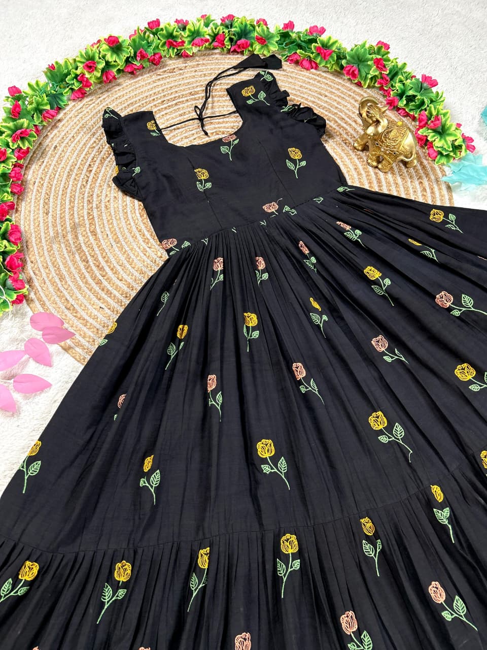 Black gown