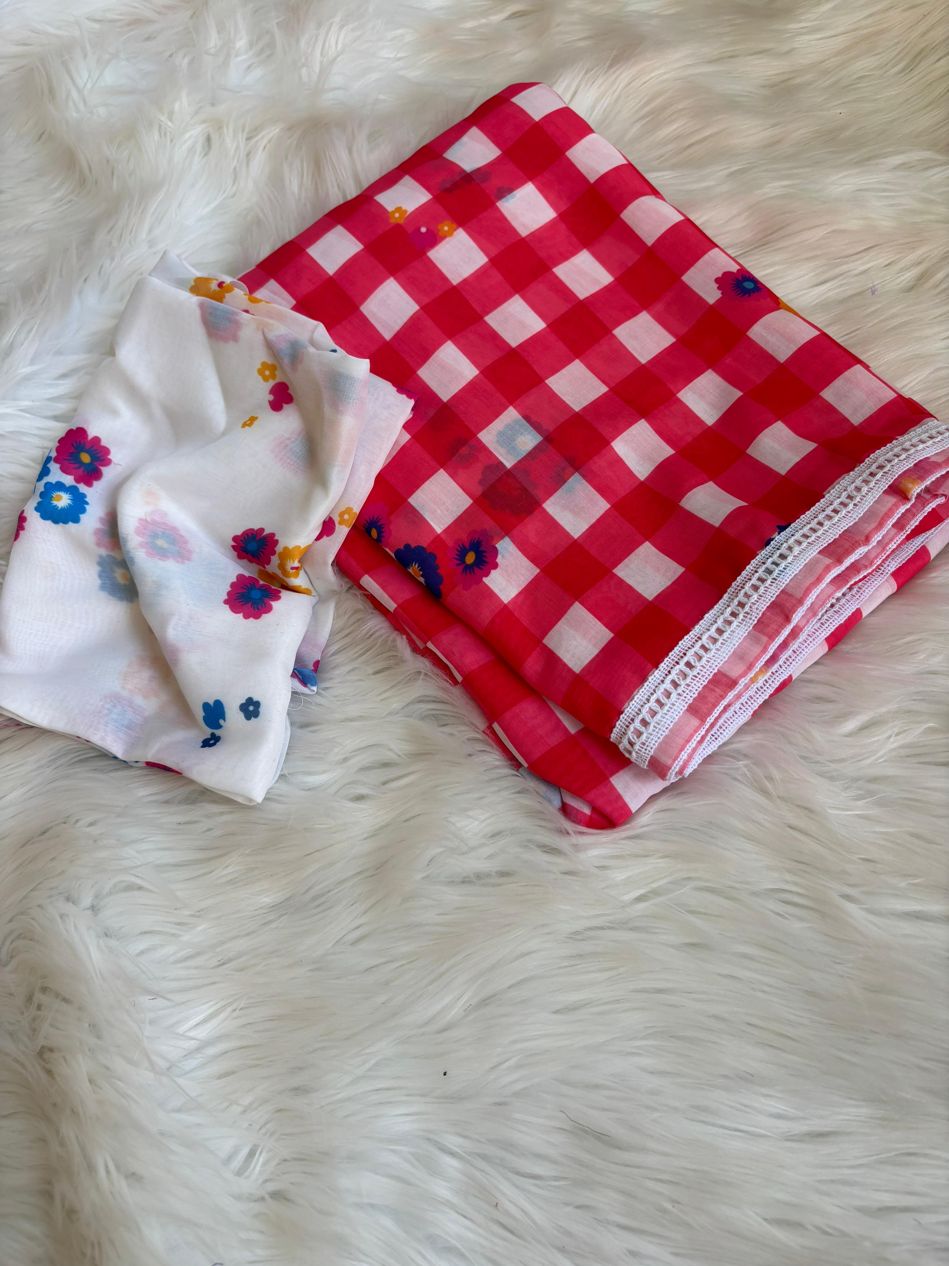 pure mal cotton saree