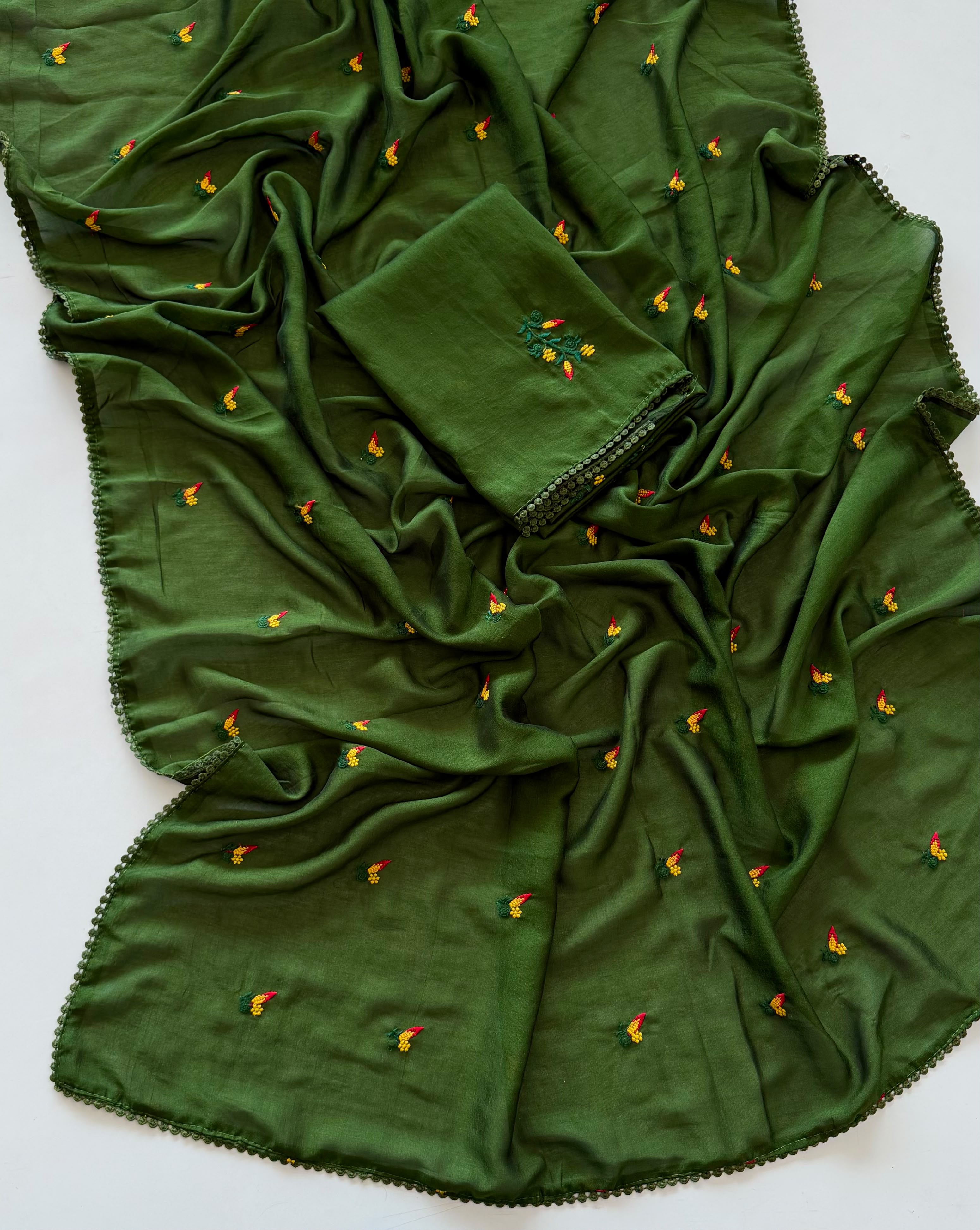 Soft mul silk saree ✨